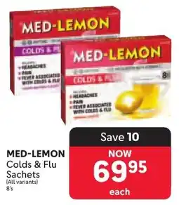 Makro MED-LEMON Colds & Flu Sachets offer