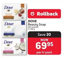 Makro DOVE Beauty Soap offer