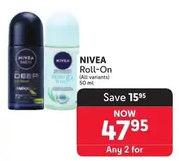 Makro NIVEA Roll-On offer