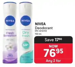 Makro NIVEA Deodorant offer