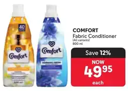 Makro COMFORT Fabric Conditioner offer