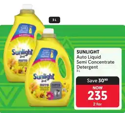 Makro SUNLIGHT Auto Liquid Semi Concentrate Detergent offer