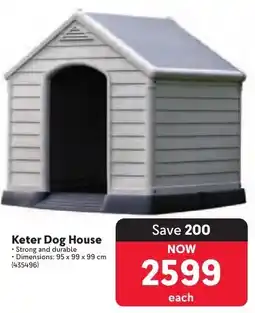 Makro Keter Dog House offer