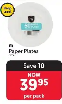 Makro m Paper Plates offer