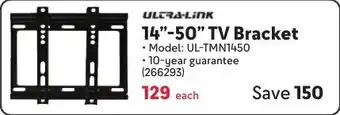 Makro ULTRA-Link 14"-50" TV Bracket offer