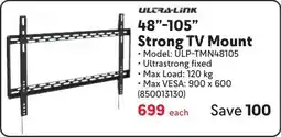 Makro ULTRA-Link 48"-105" Strong TV Mount offer