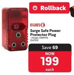 Makro Ellies Surge Safe Power Protector Plug offer