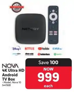 Makro Nova 4K Ultra HD Android TV Box offer