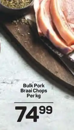 Pick n Pay Bulk Pork Braai Chops offer