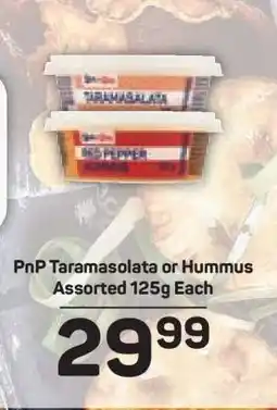 Pick n Pay PnP Taramasalata or Hummus Assorted 125g Each offer
