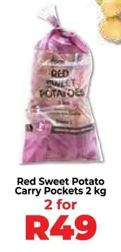 Food Lover's Market Red Sweet Potato Carry Pockets 2 kg offer