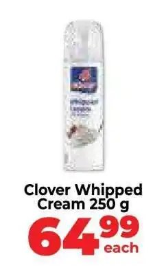 Food Lover's Market Clover Whipped Cream 250 g offer