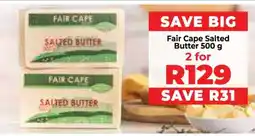 Food Lover's Market Fair Cape Salted Butter 500 g offer