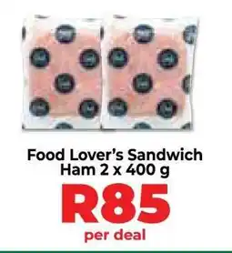 Food Lover's Market Food Lover’s Sandwich Ham 2 x 400 g offer