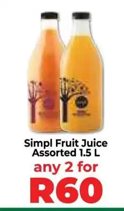 Food Lover's Market Simpl Fruit Juice Assorted 1.5 L offer
