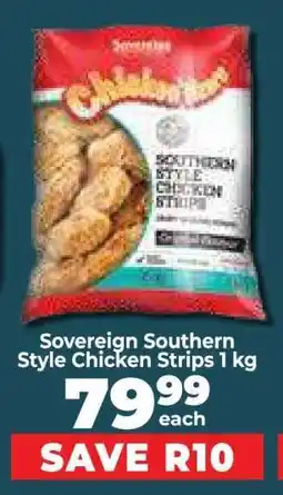 Food Lover's Market Sovereign Southern Style Chicken Strips 1 kg offer