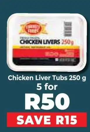 Food Lover's Market Chicken Liver Tubs 250 g offer