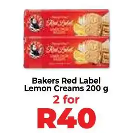 Food Lover's Market Bakers Red Label Lemon Creams 200 g offer