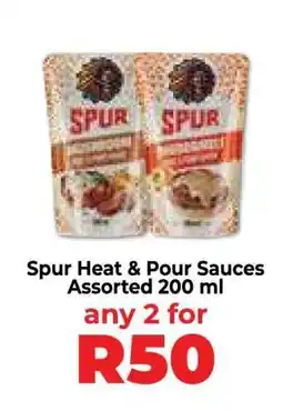 Food Lover's Market Spur Heat & Pour Sauces Assorted 200 ml offer