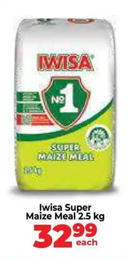 Food Lover's Market Iwisa Super Maize Meal 2.5 kg offer
