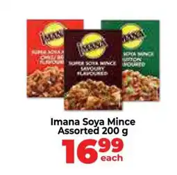 Food Lover's Market Imana Soya Mince Assorted 200 g offer