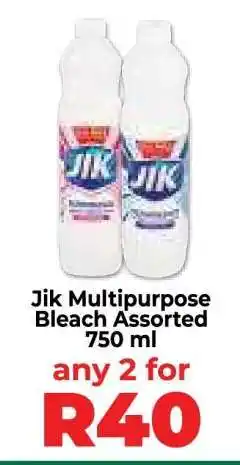Food Lover's Market JIK Multipurpose Bleach Assorted 750 ml offer