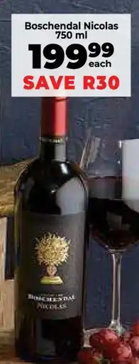 Food Lover's Market Boschendal Nicolas 750 ml offer