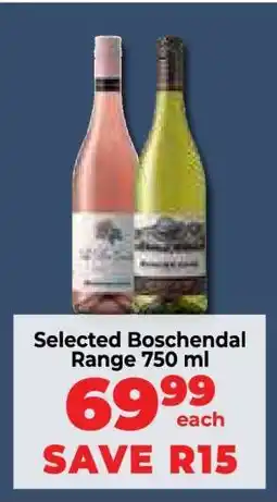 Food Lover's Market Selected Boschendal Range 750 ml offer