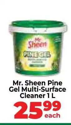 Food Lover's Market Mr. Sheen Pine Gel Multi-Surface Cleaner 1 L offer