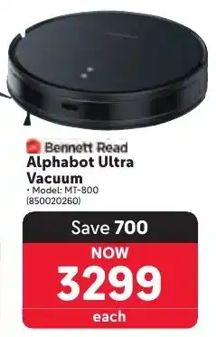 Makro Bennett Read Alphabot Ultra Vacuum offer