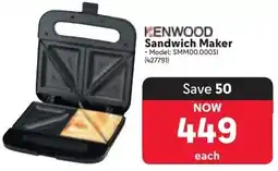 Makro KENWOOD Sandwich Maker offer