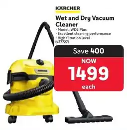 Makro KARCHER Wet and Dry Vacuum Cleaner offer