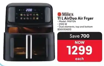 Makro Milex AirDuo Air Fryer offer