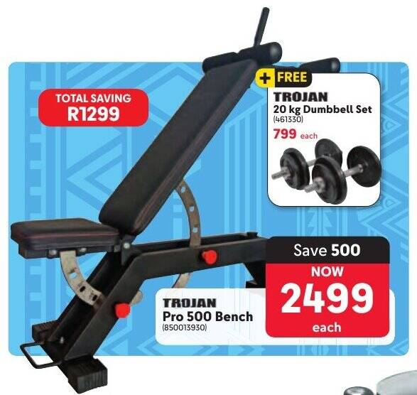 Trojan Iron Man Weight Bench Makro Makro Catalogue Trojan Bench