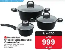 Makro Bennett Read Fusion Non-Stick Cookware Set offer