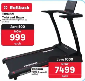 Makro TROJAN TR310 Treadmill offer