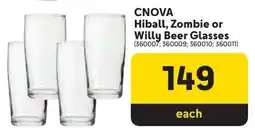 Makro CNOVA Hiball, Zombie or Willy Beer Glasses offer