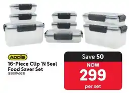 Makro ADDIS Clip 'N Seal Food Saver Set offer