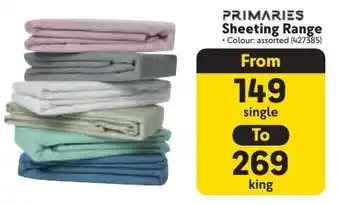 Makro PRIMARIES Sheeting Range offer