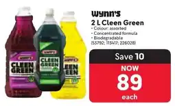 Makro Wynn's Cleen Green offer