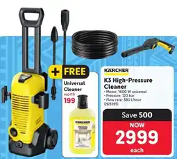 Makro KARCHER K3 High-Pressure Cleaner offer
