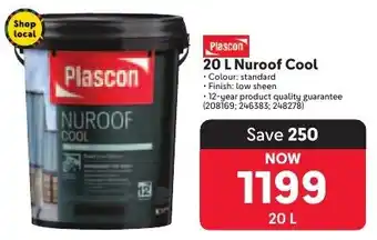 Makro Plascon Nuroof Cool offer