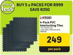 Makro MATCO PVC Interlocking Tiles offer