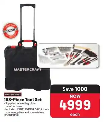 Makro Mastercraft Tool Set offer