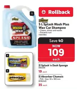 Makro Shield Splash Wash Plus Wax Car Shampoo offer