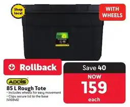 Makro ADDIS Rough Tote offer
