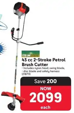 Makro TRIMTECH 43 cc 2-Stroke Petrol Brush Cutter offer