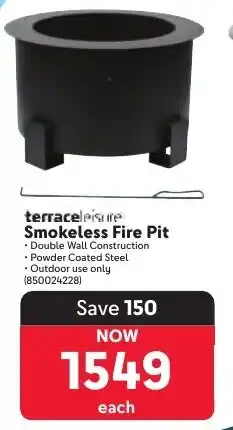 Makro Terrace Leisure Smokeless Fire Pit offer