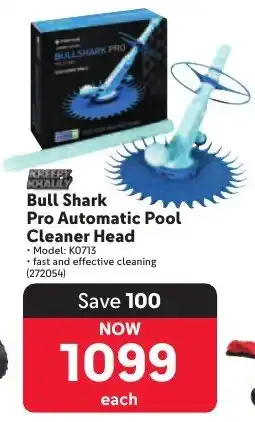 Makro Kreepy Krauly Bull Shark Pro Automatic Pool Cleaner Head offer