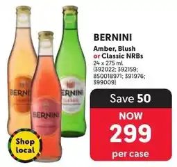 Makro BERNINI Amber, Blush or Classic NRBs offer